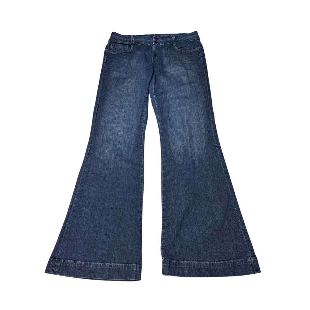 Banana Republic Heritage Edition Flare Jeans Dark Wash Blue Womens 31/12 L32